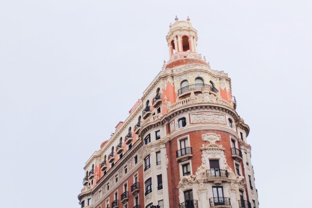 Mooie gebouwen in Valencia: Banco de Valencia